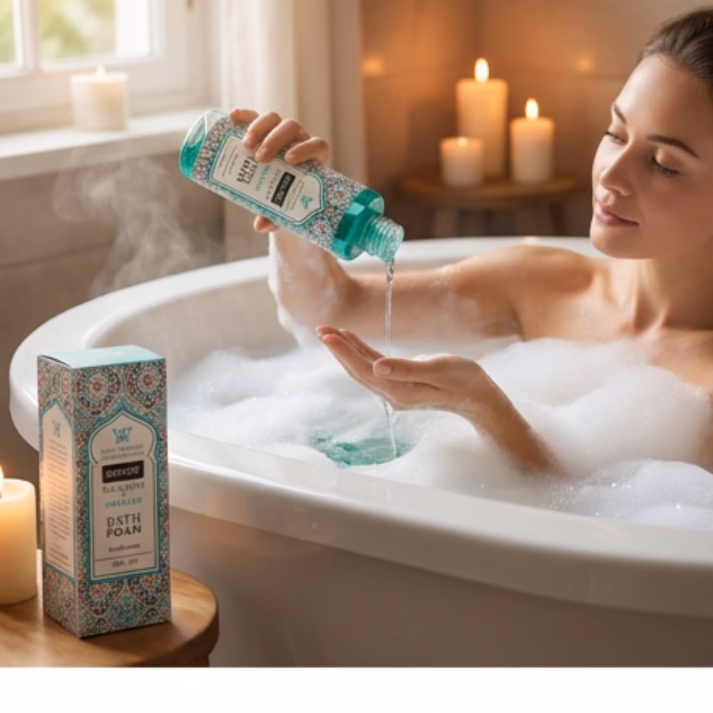 Sence Wellness Fresh Mint Bath Foam 400ml  2