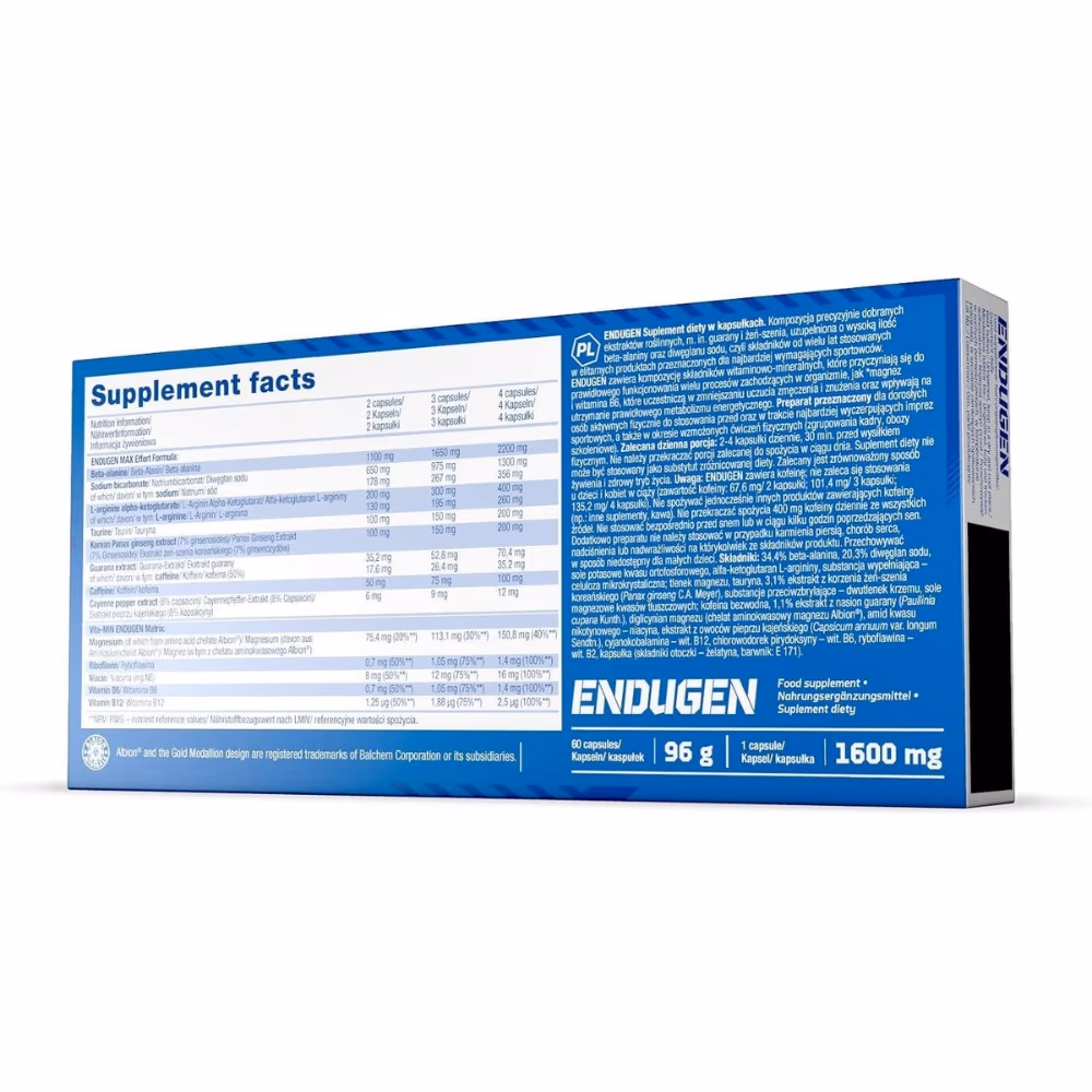 Olimp Endugen – 60 Capsules 2