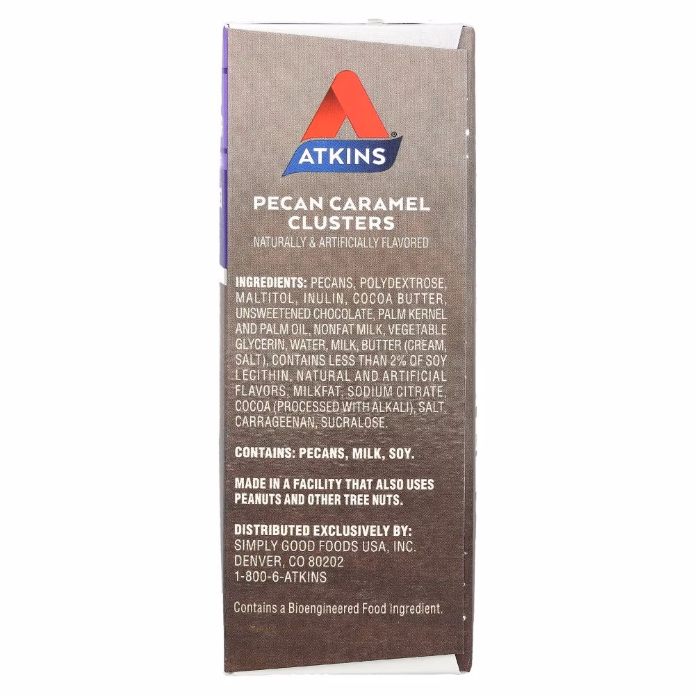 Atkins Endulge Pecan Caramel Clusters 10s 3