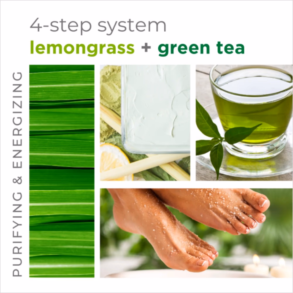 Be Care Love Spa Lemongrass + Green Tea 4 Pack 3