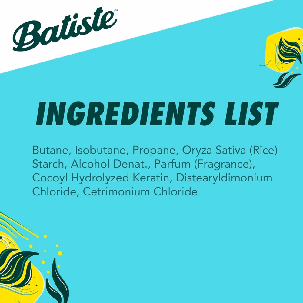 Batiste Dry Shampoo Wild Flower 200ml 2