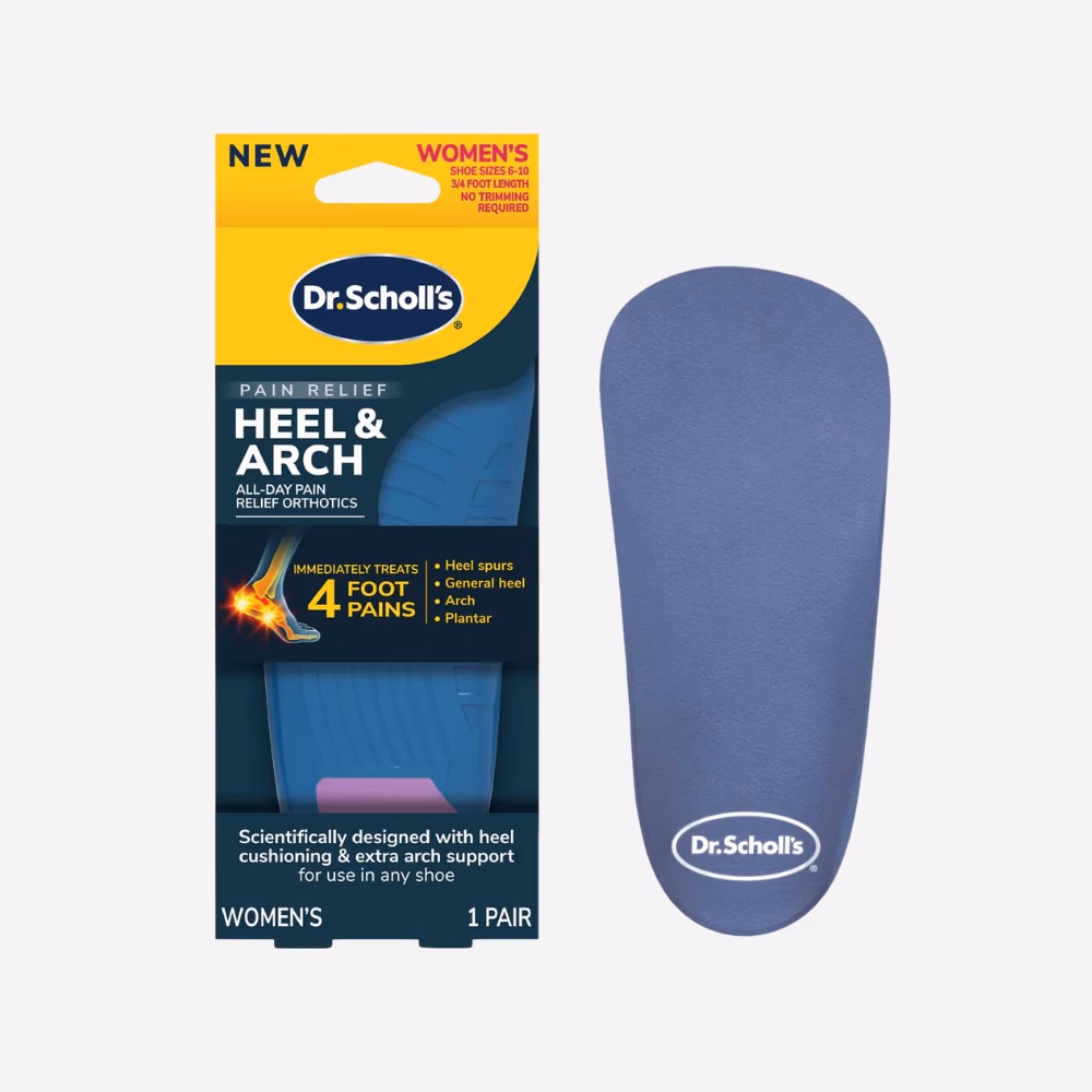 Dr. Scholl's Pain Relief Heel & Arch Women 1 Pair 2