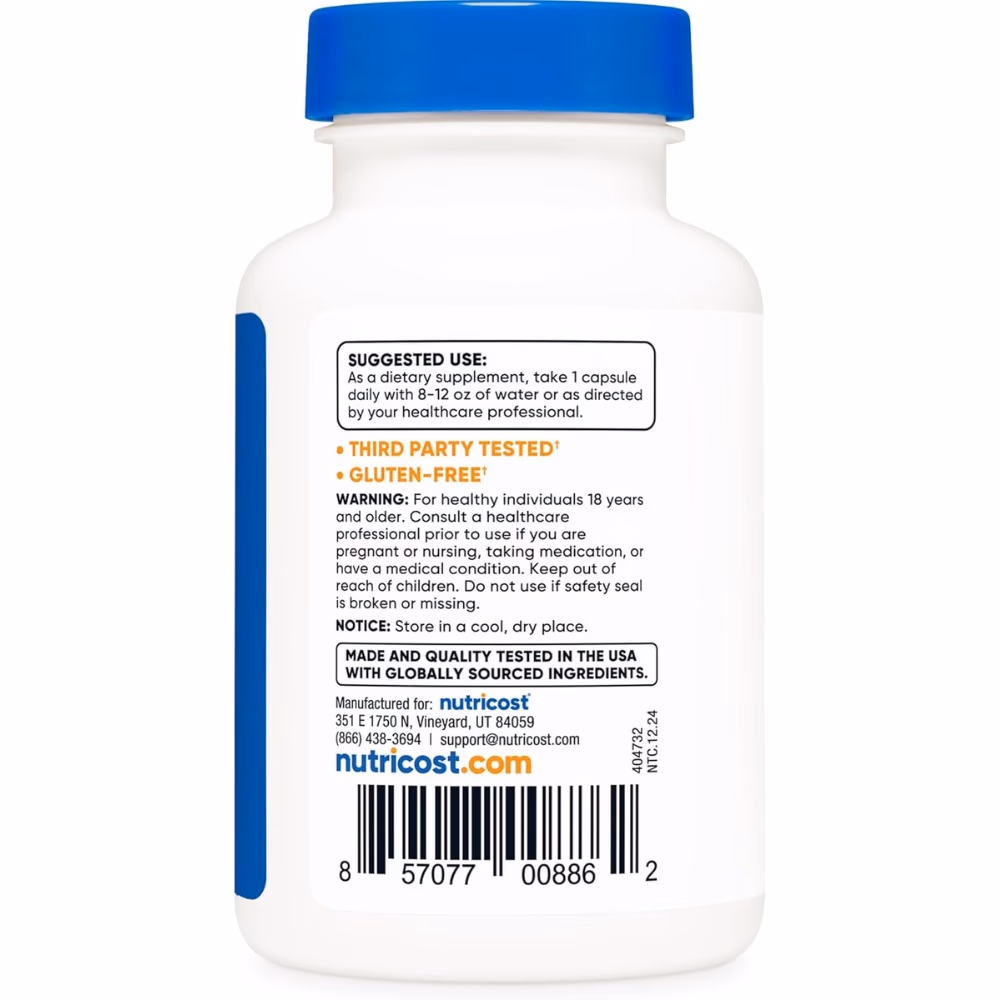 Nutricost Vitamin B2 100mg-120 Capsules  3