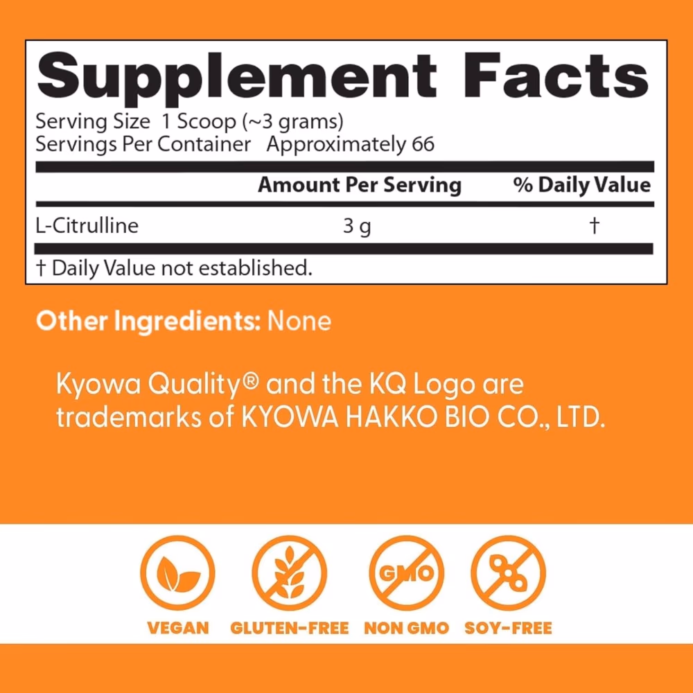 Doctor's Best Citrulline Powder 200g 5