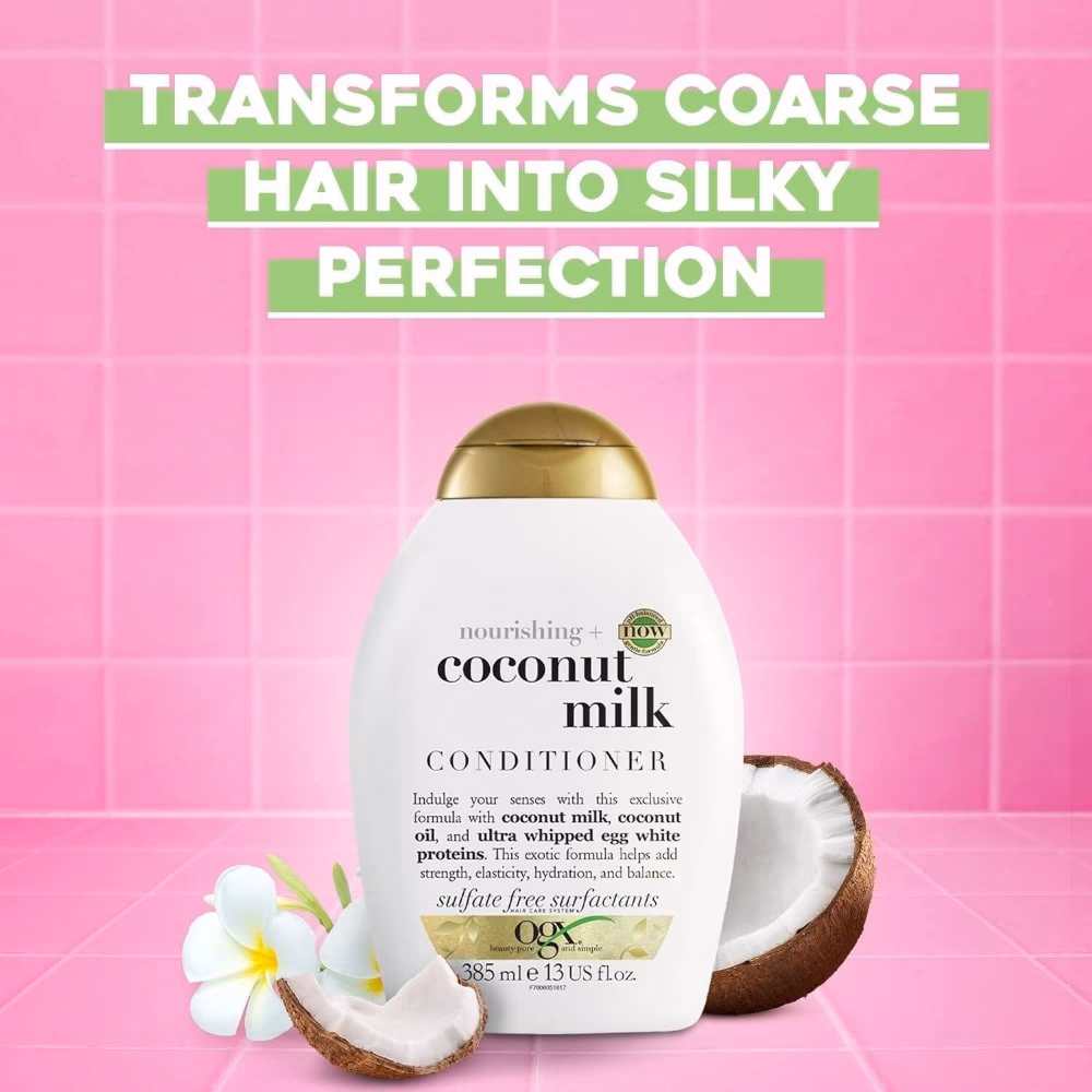 OGX Coconut Milk Conditioner 385ml 3