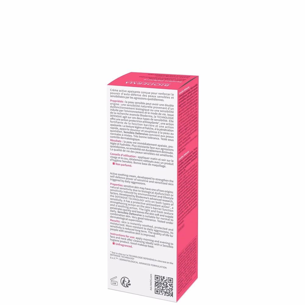 Bioderma Sensibio Defensive Soothing Cream 40Ml 3