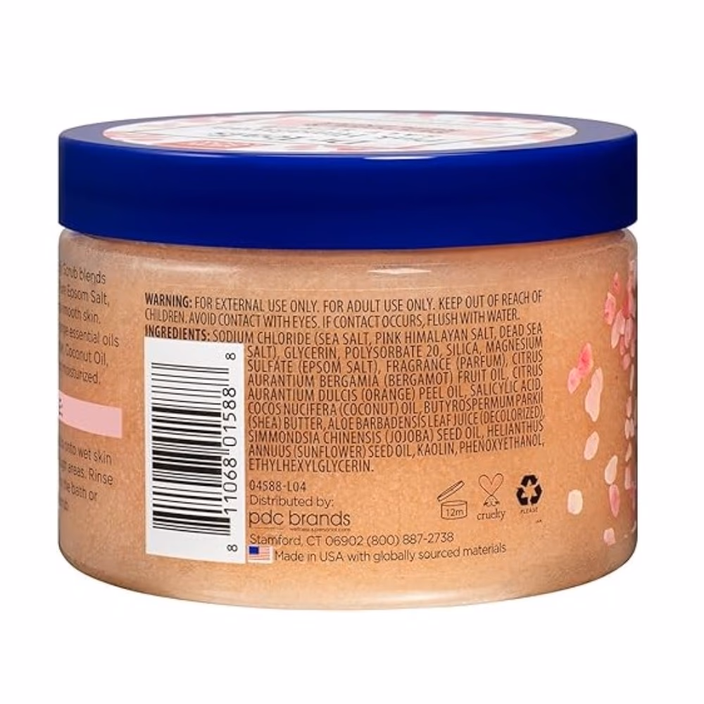 Dr Teals Himalayan Salt Body Scrub Bergamot Sweet Orange 454g 3