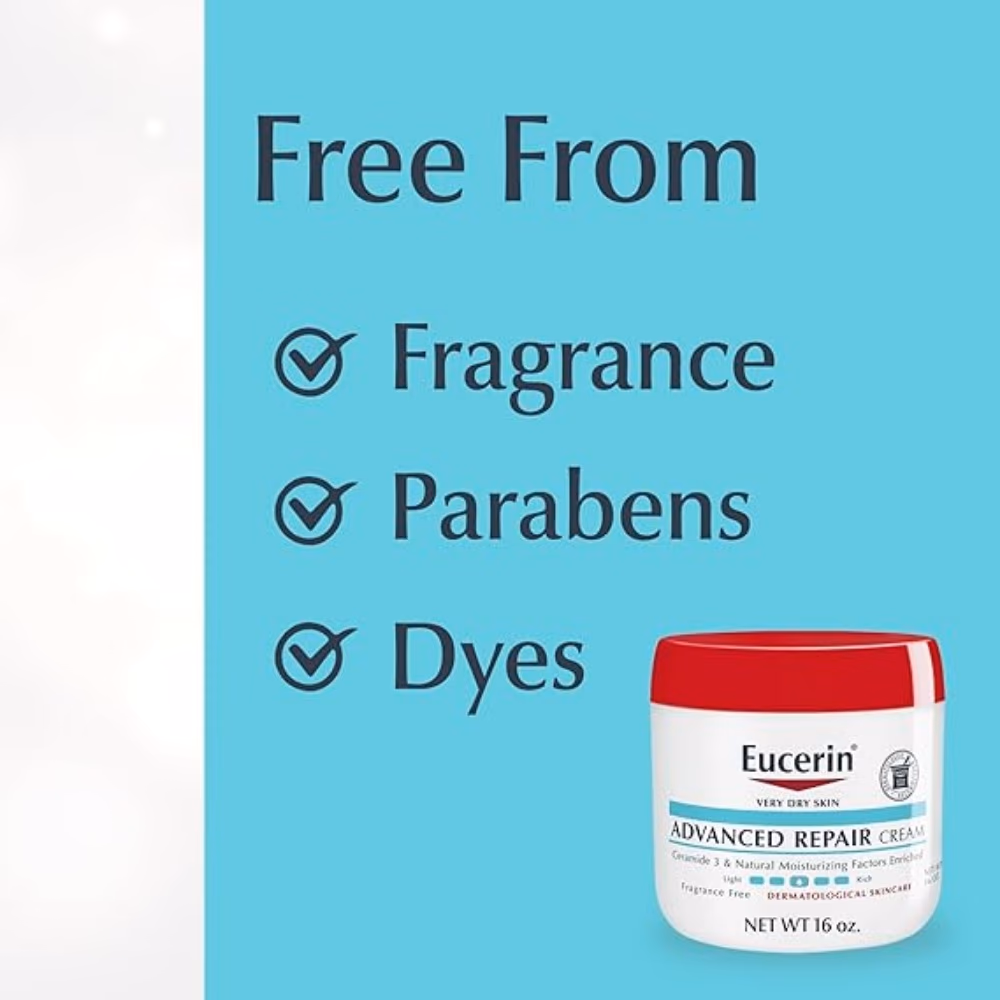 Eucerin Advanced Repair Cream (16oz / 454g) 5