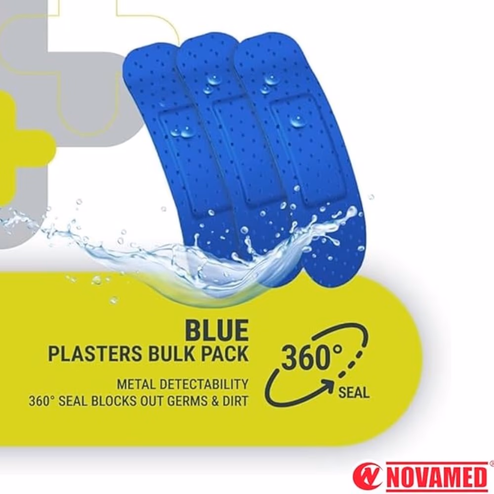 Novamed Blue Plasters 100’s 2