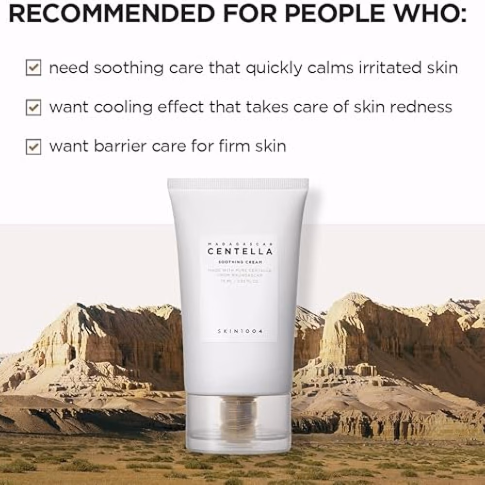 SKIN1004 Madagascar Centella Soothing Cream – 75ml  4