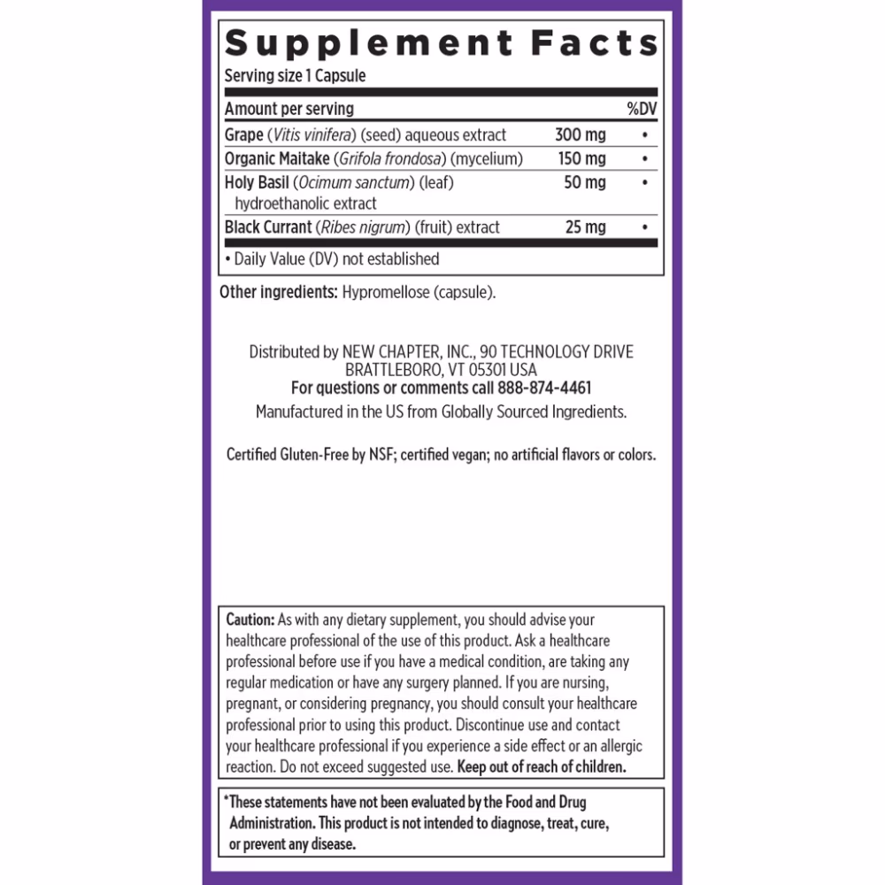 New Chapter Blood Pressure Balance - 30 Capsules 2