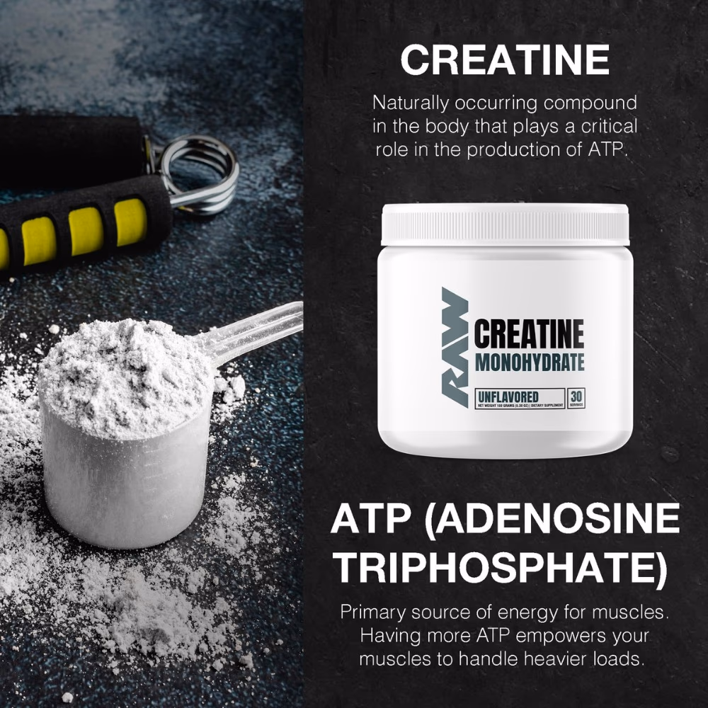 Raw Creatine Unflavoured 150Gm 2