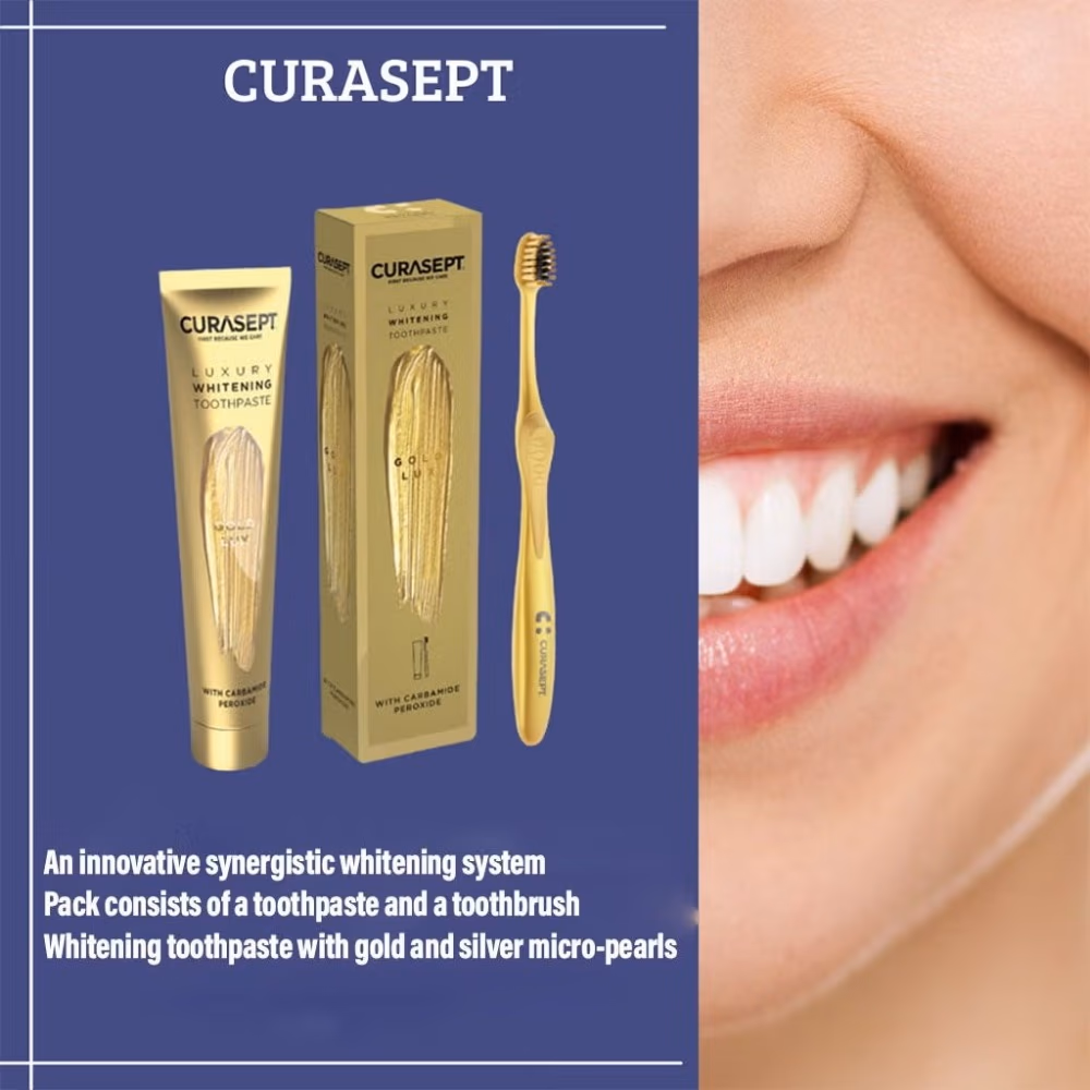 Curasept Luxury Whitening Toothpaste 75ml 4