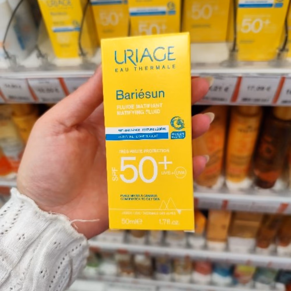 Uriage Bariesun SPF 50+ Matifying Fluid 50ml 3