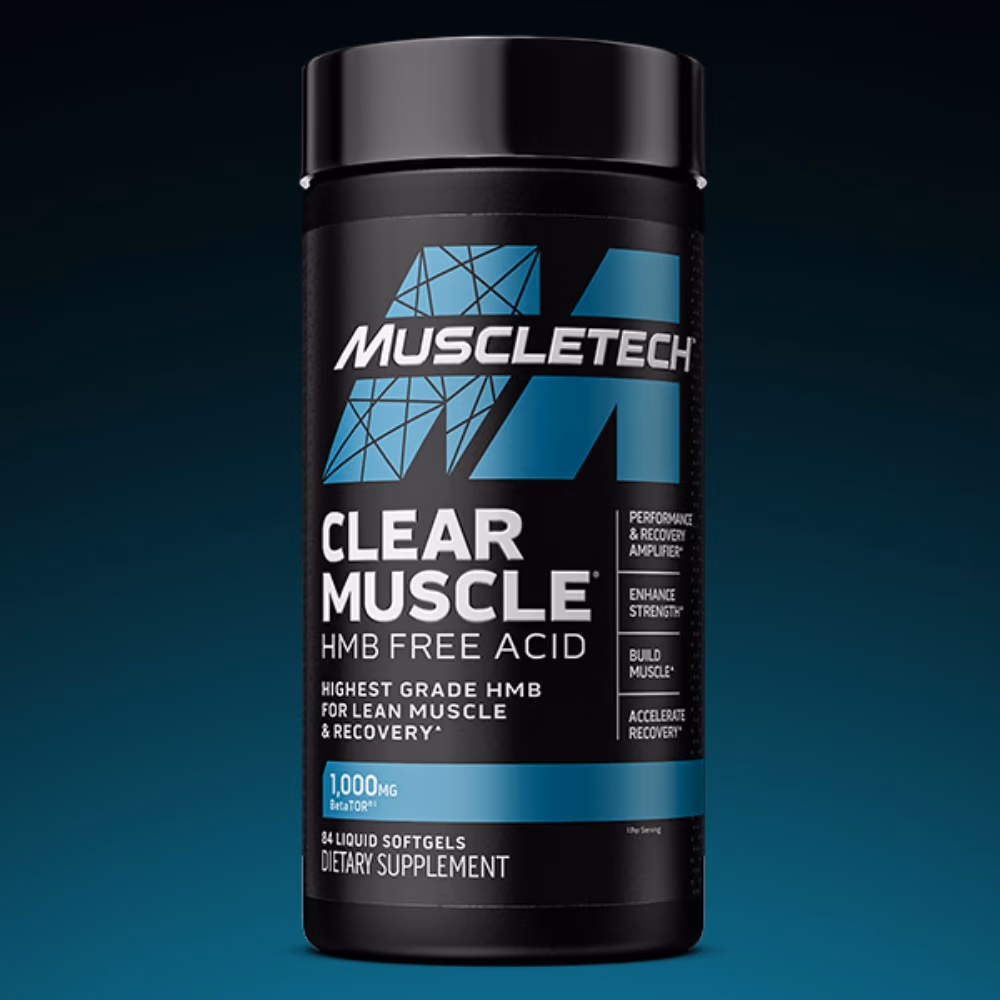 MuscleTech Clear Muscle HMB Free Acid Liquid Softgels 42s 4