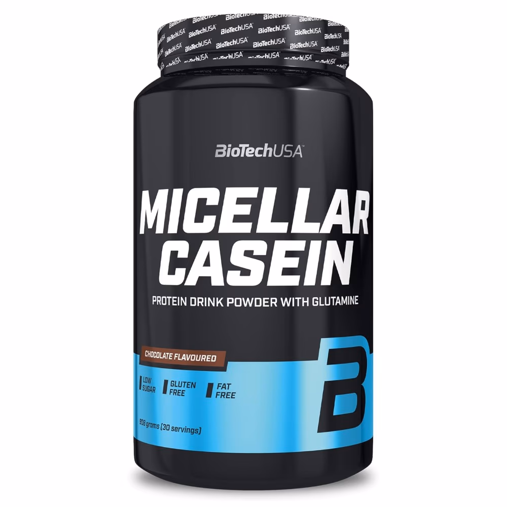BioTechUSA Micellar Casein Chocolate 908g: Slow-Release Protein for Nighttime Muscle Recovery 2