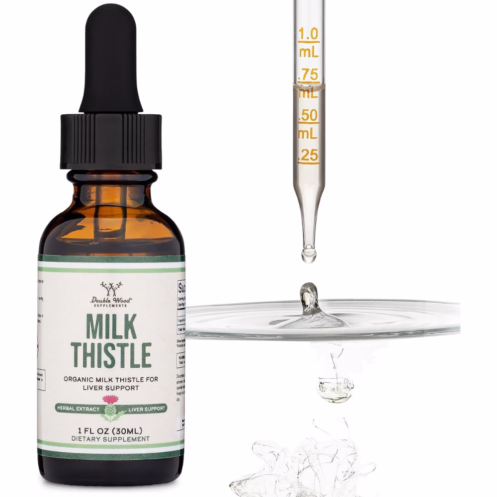 Double Wood Milk Thistle Liquid Extract 30 mL 4