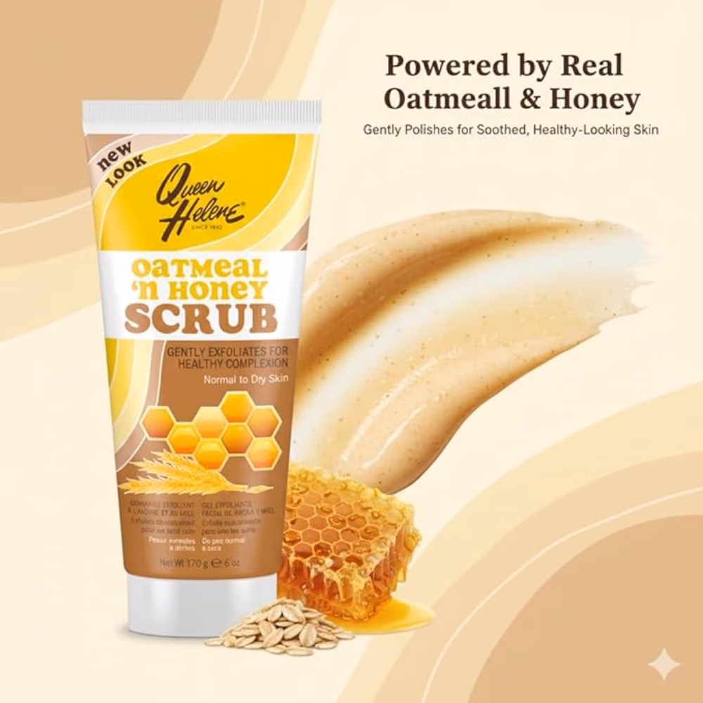 Queen Helene Oatmeal & Honey Scrub (170g) 3