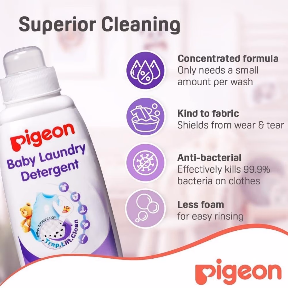 Pigeon Baby Laundry Detergent 500ml 2