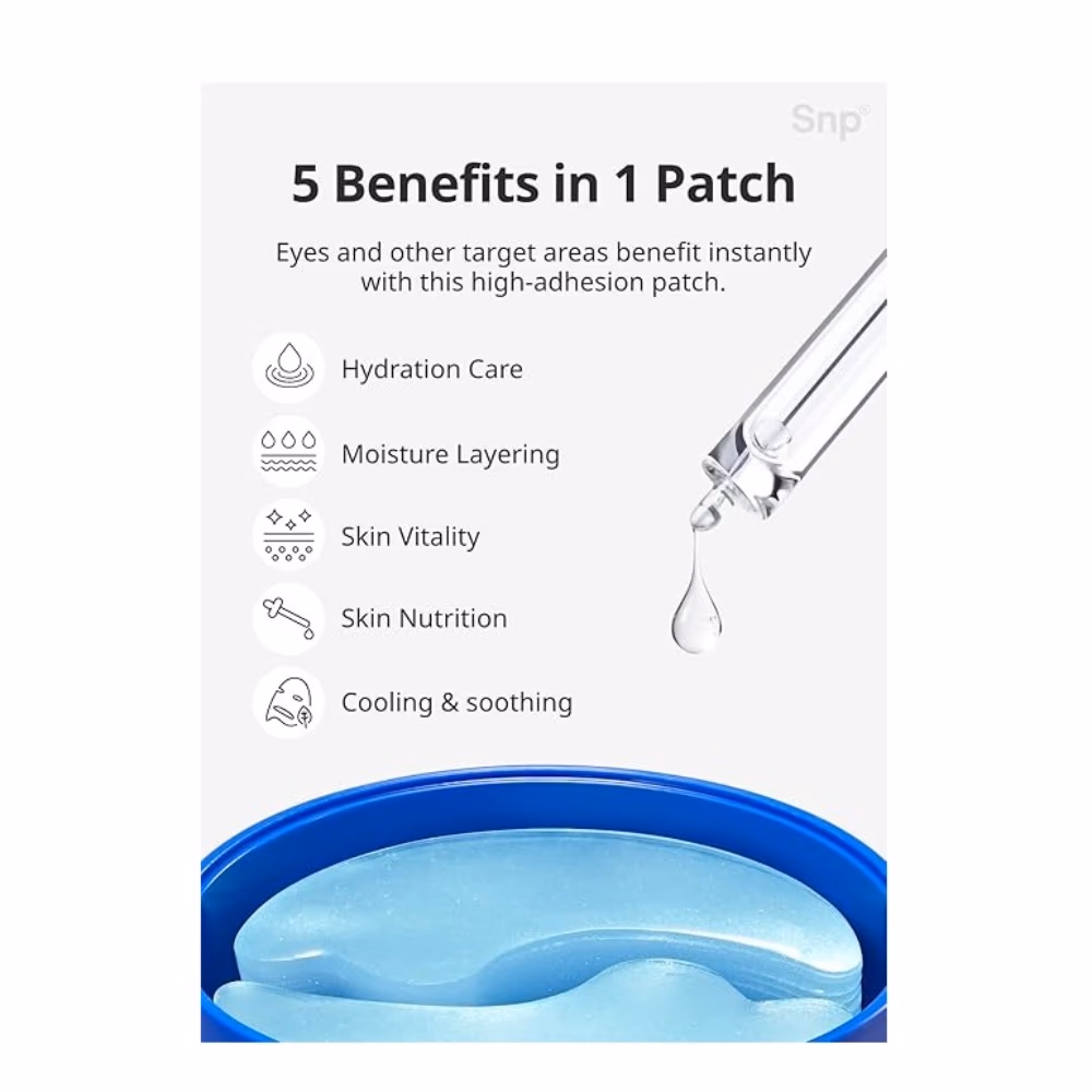 SNP Birds Nest Moisturizing Eye Patch 4