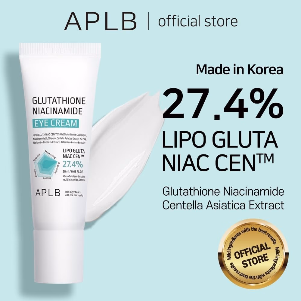 APLB Glutathione Niacinamide Eye Cream 20ml 2