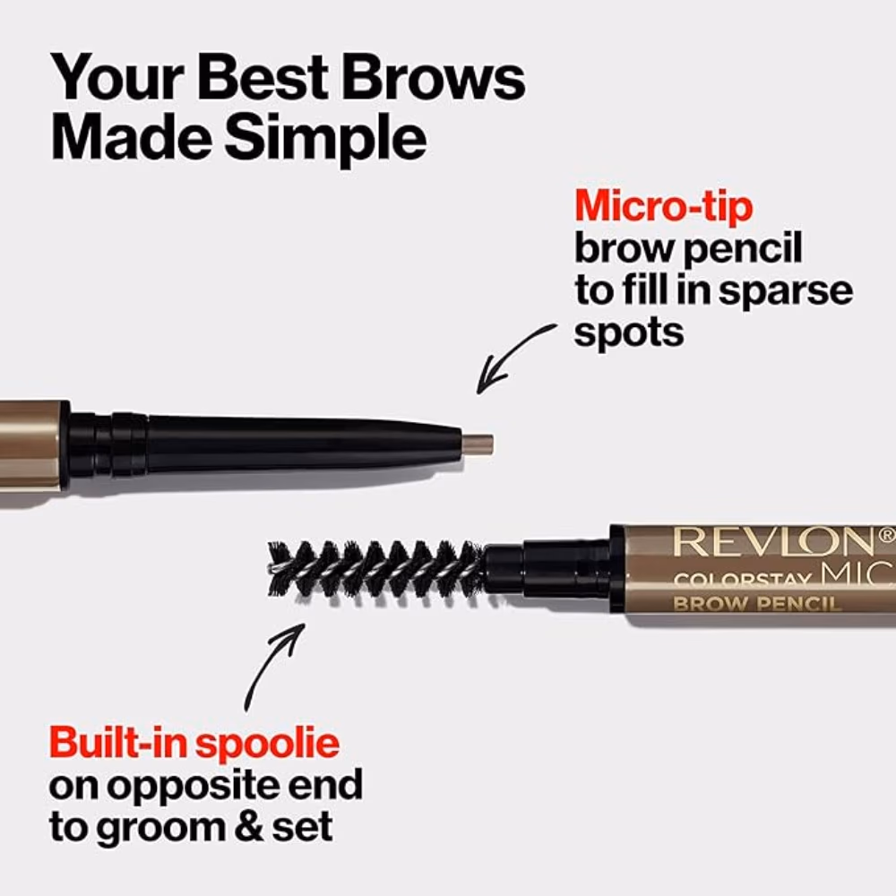 Revlon ColorStay Brow Pencil Dark Brown 456 3