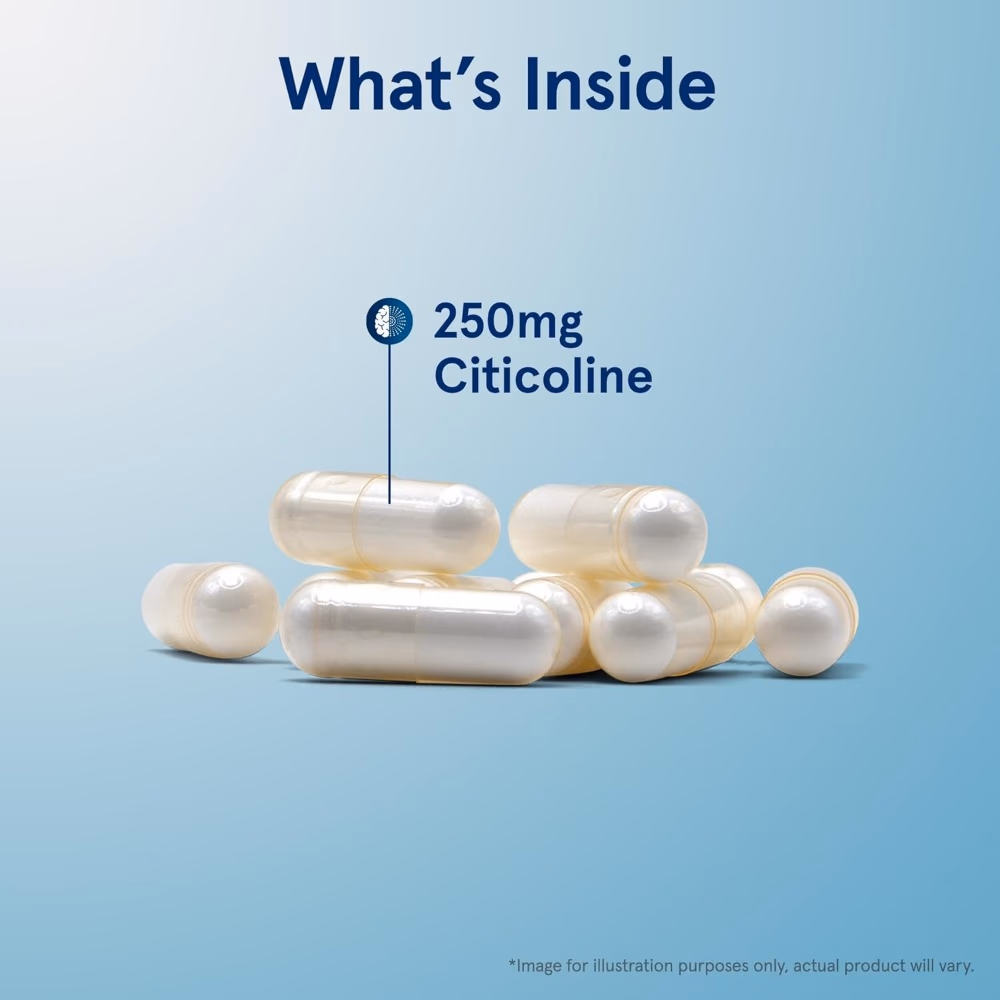 Jarrow Citicoline CDP Choline 250 mg 120 Capsules 4
