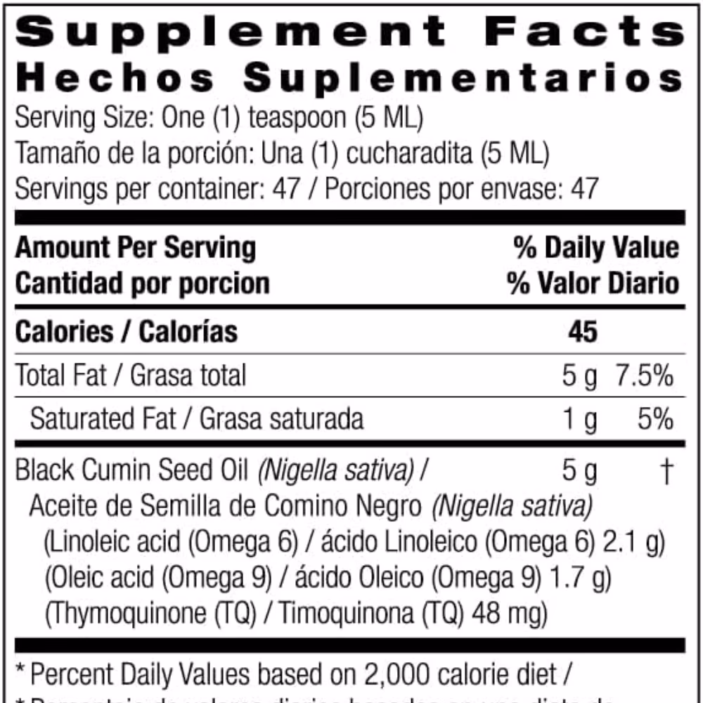 Bio Nutrition Premium Black Seed Oil 237ml 2