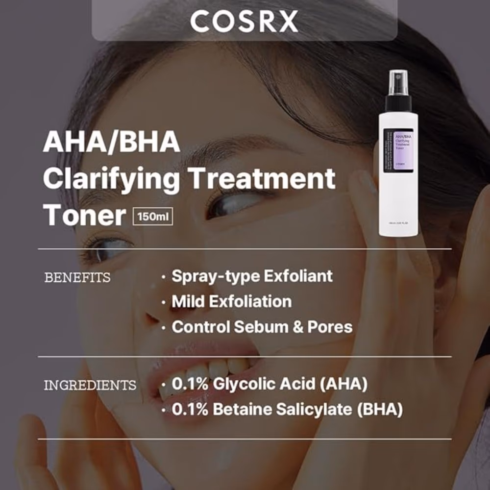 COSRX AHA/BHA Clarifying Treatment Toner 150ml  2