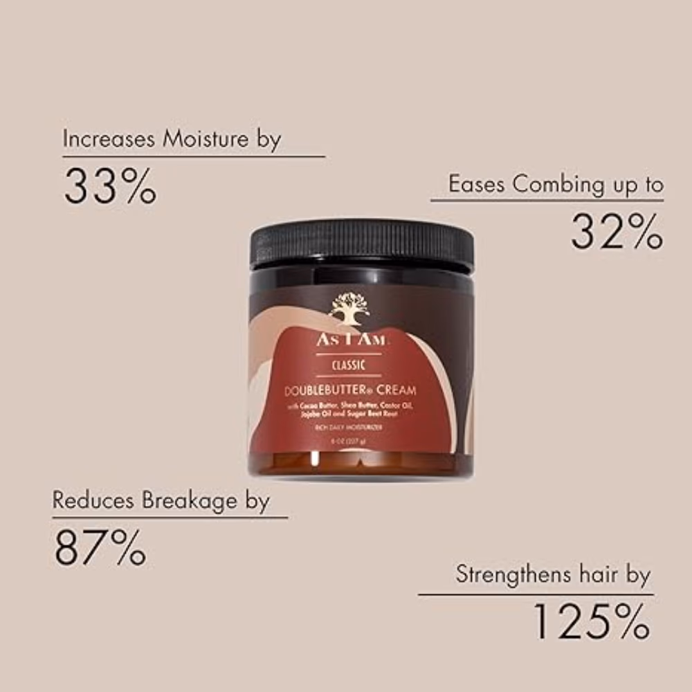 As I Am Classic Double Butter Daily Moisturizer 454g 2