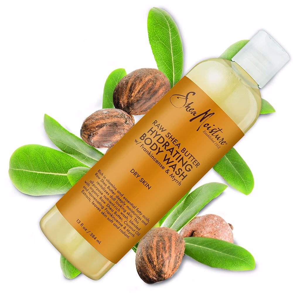Shea Moisture Raw Shea Butter Hydrating Body Wash 384ml 4