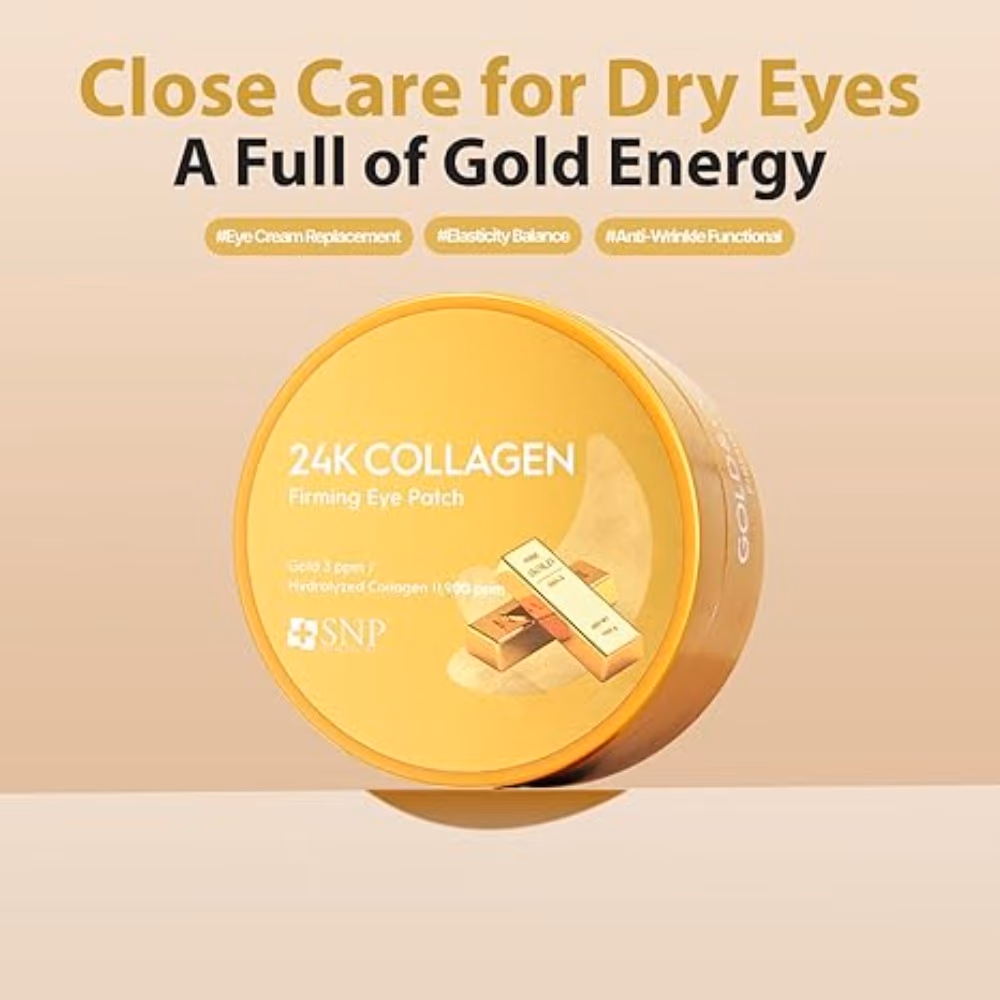 SNP 24K Collagen Firming Eye Patch 3