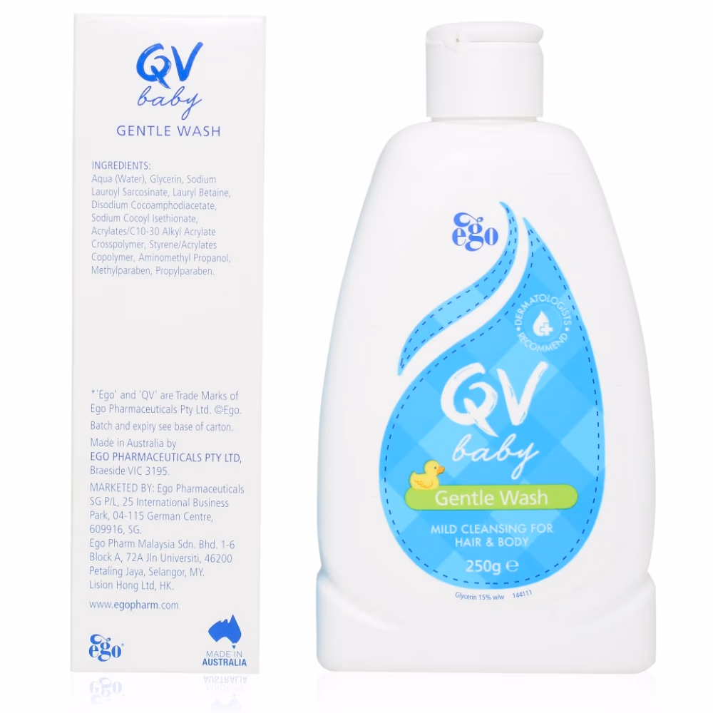 QV Baby Gentle Wash 250g 2