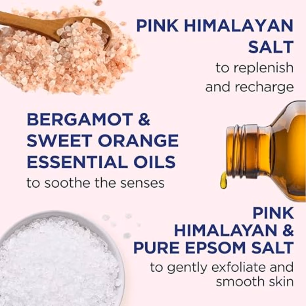 Dr Teals Himalayan Salt Body Scrub Bergamot Sweet Orange 454g 4