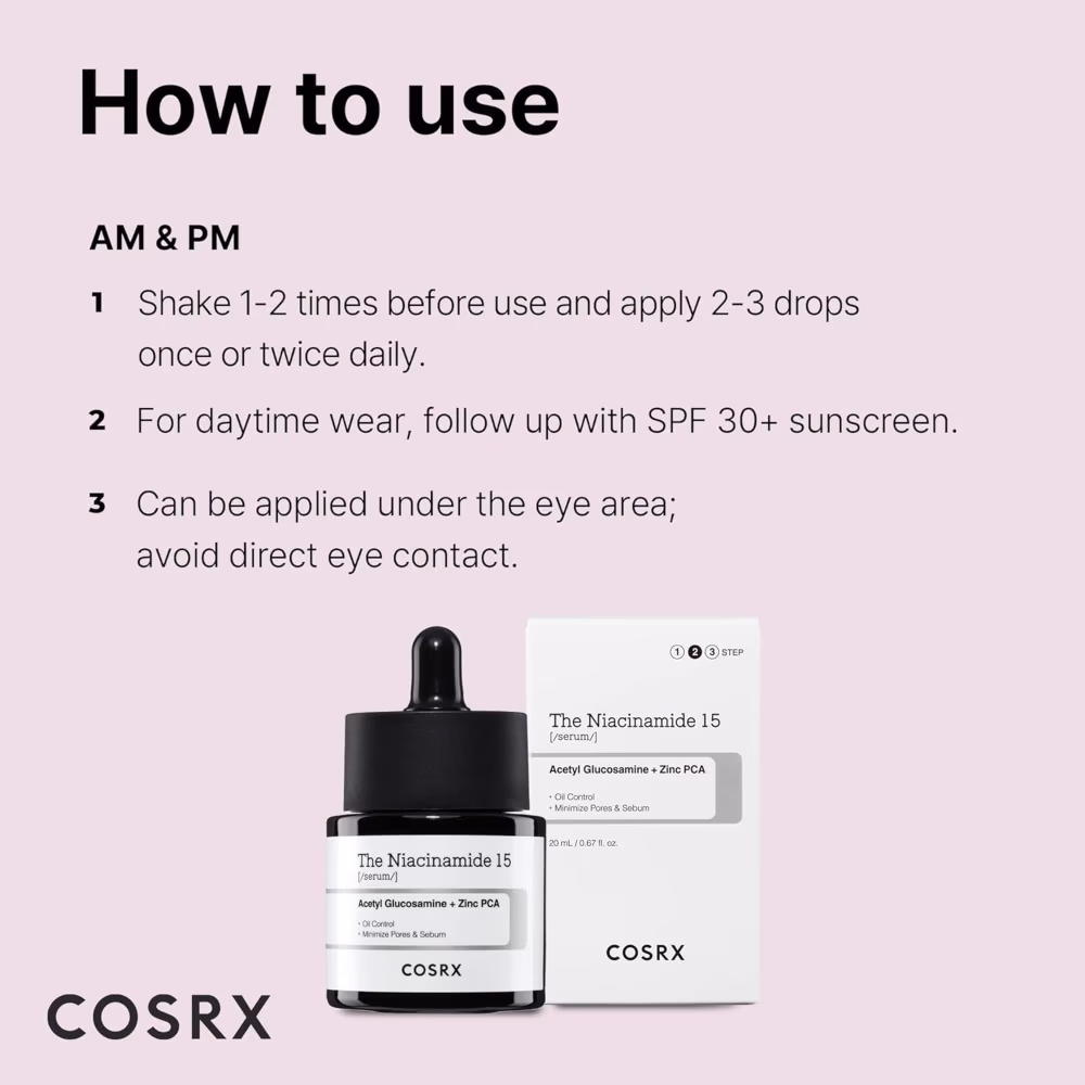 COSRX The Niacinamide 15 Serum 20ml  5