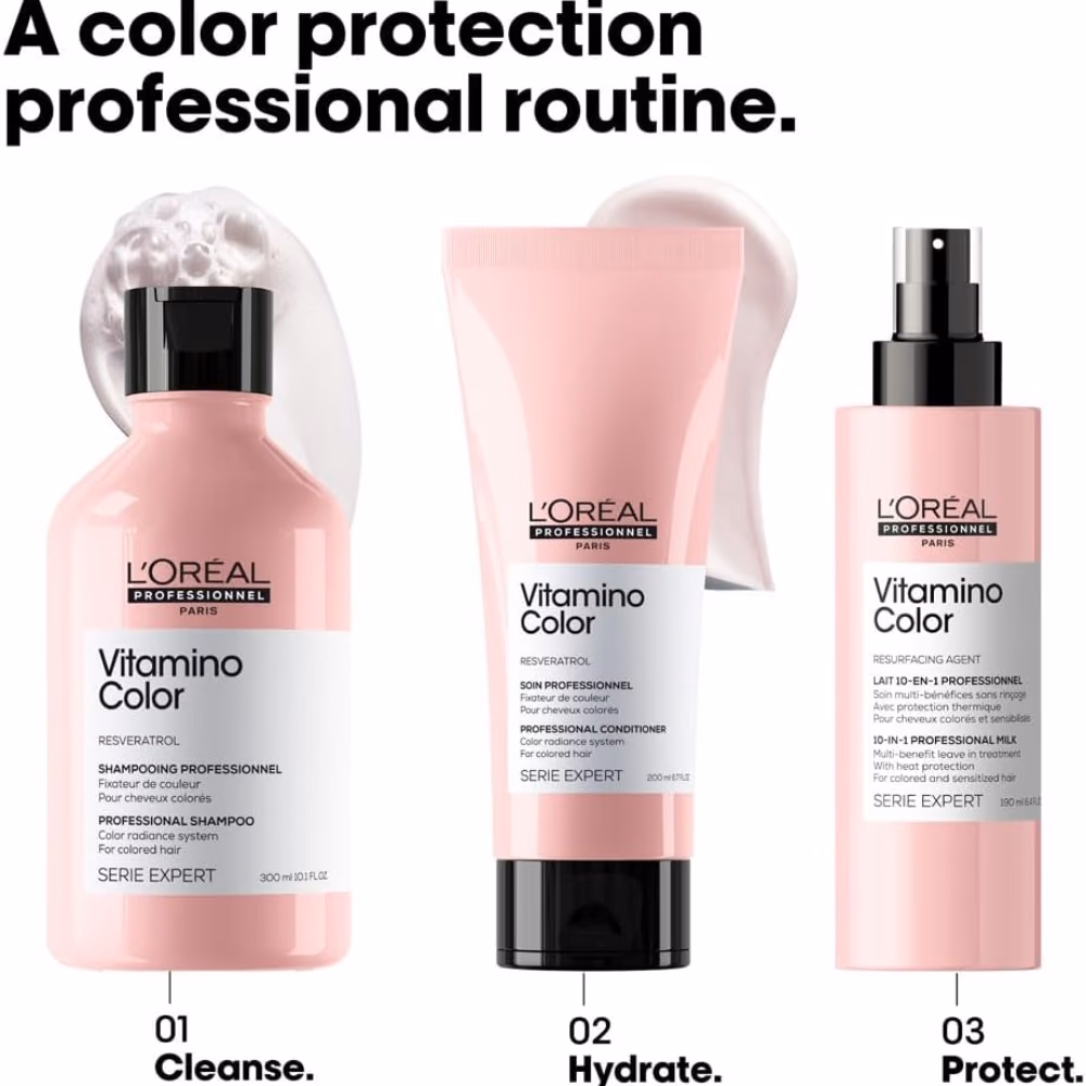 L'Oréal Professionnel Serie Expert Vitamino Color Conditioner 200ml 4