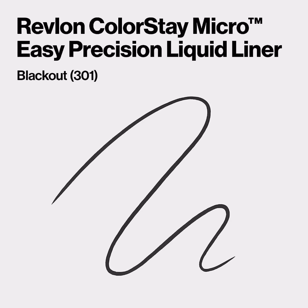 Revlon ColorStay Liquid Liner Blackout 001 2