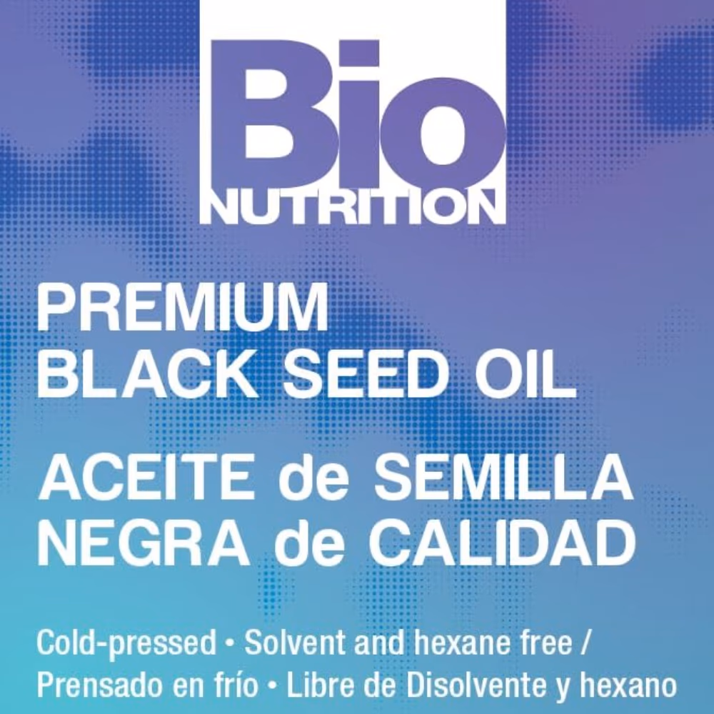 Bio Nutrition Premium Black Seed Oil 237ml 4
