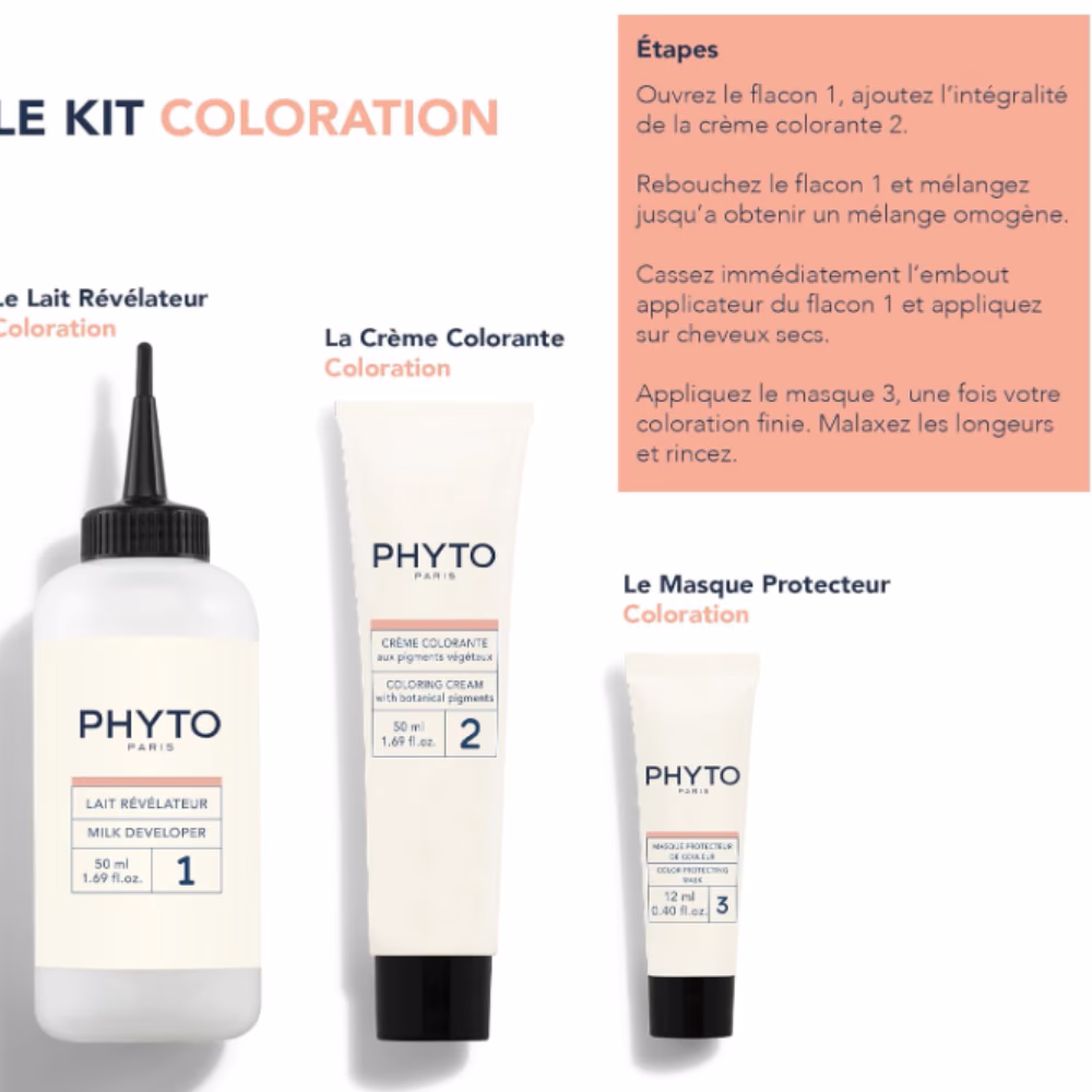 Phyto Color 7.3 Golden Blonde Permanent Hair Color 3
