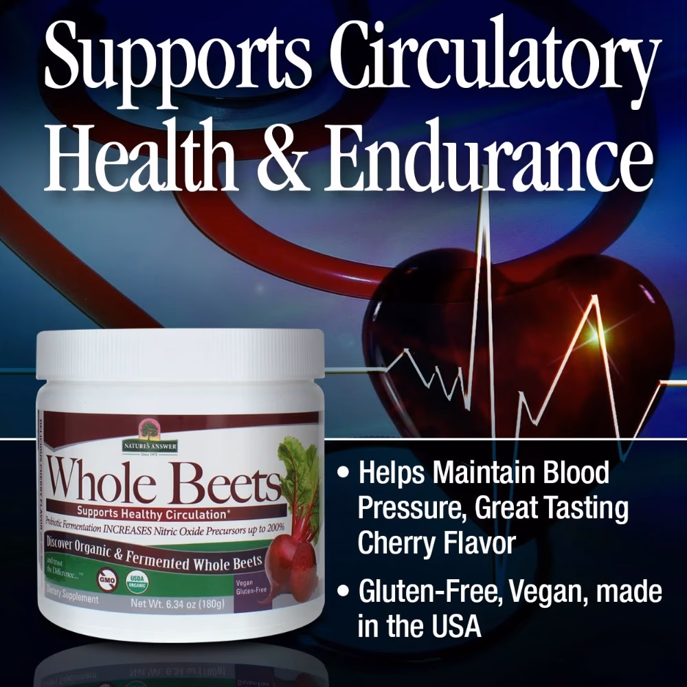 Natures Answer Whole Beets Powder 180gm 2