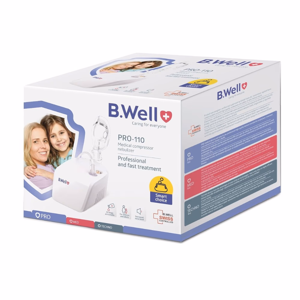 B.Well Medical Compressor Nebulizer - PRO 110 2