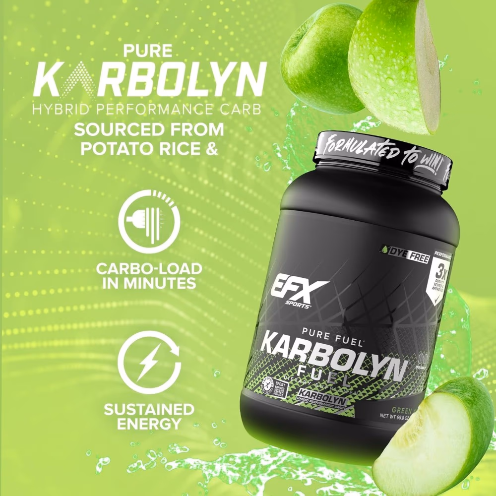 EFX Sports Karbolyn Fuel Green Apple 4LB 4