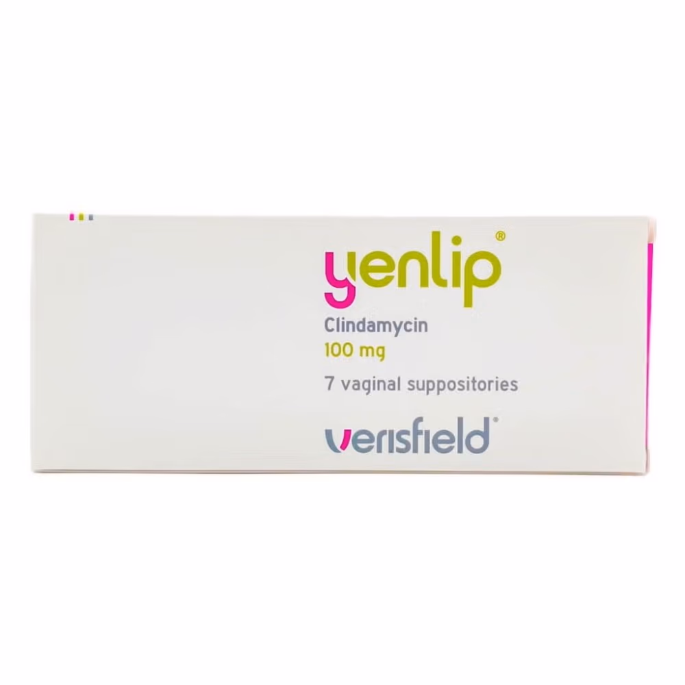  YENLIP 100MG Vaginal Suppositories 7s 3