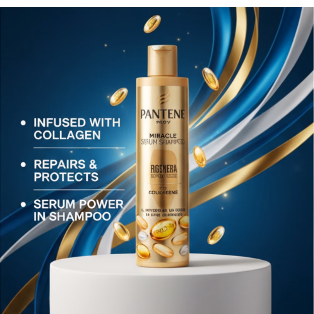Pantene Pro V Rigenera Miracle Serum Shampoo 250ml 3