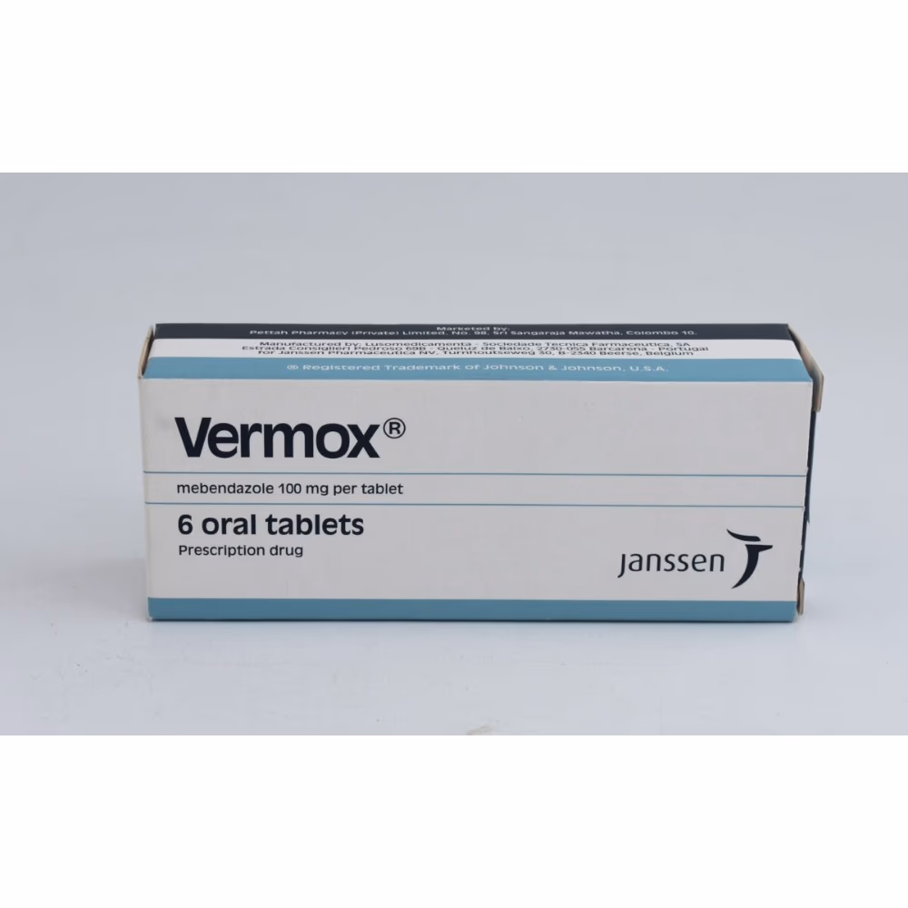 VERMOX 100MG Tab 6s 2