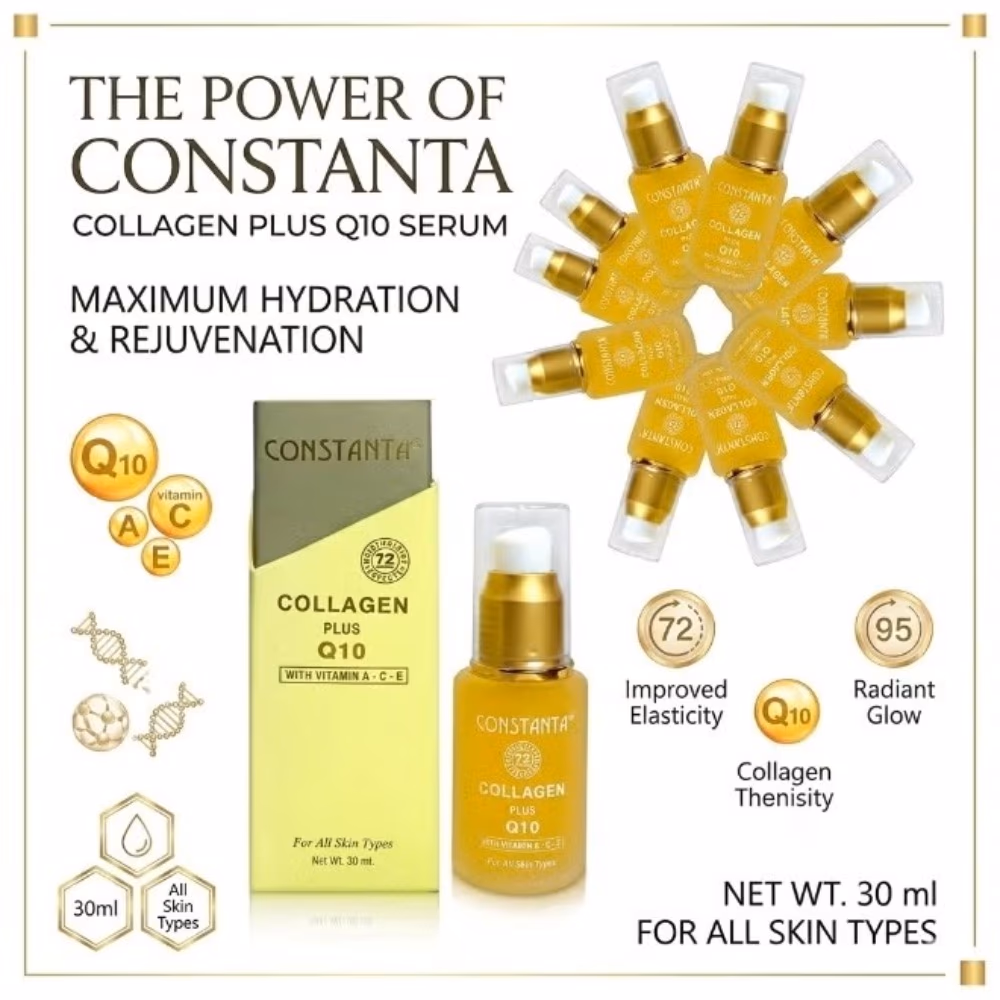 Constanta Collagen Plus Q10 Cream 30ml 4