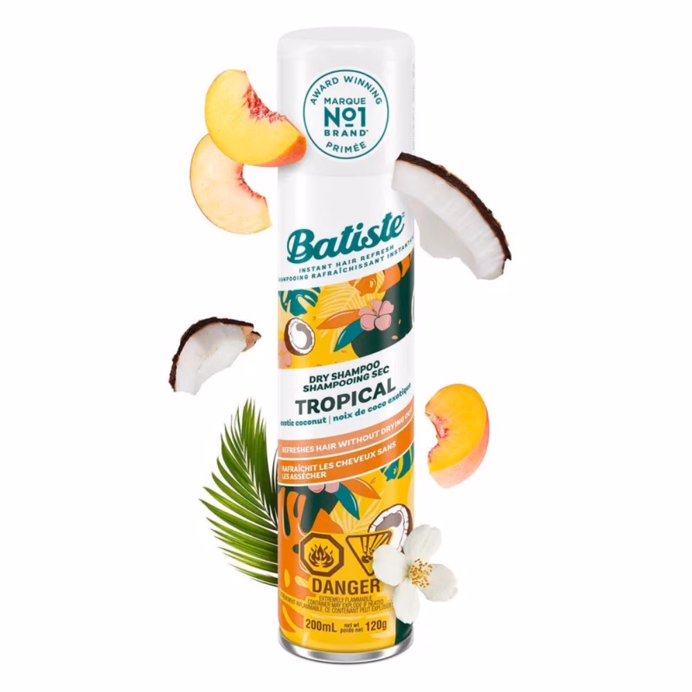 Batiste Dry Shampoo Tropical 200ml 5