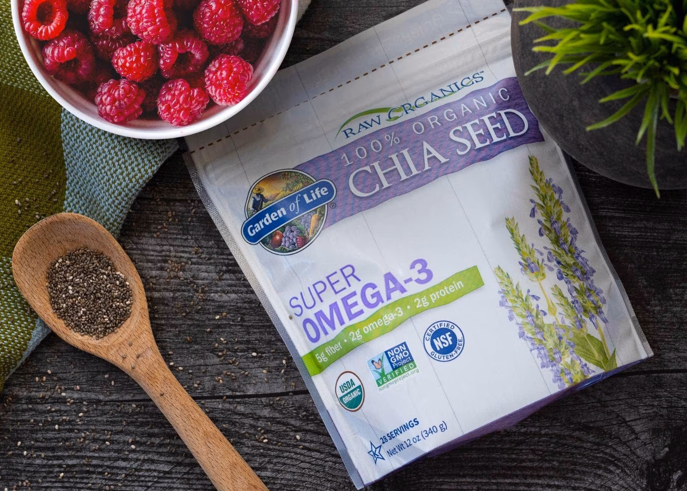 Garden Of Life Chia Seed Super Omega-3 Powder 340Gm 3