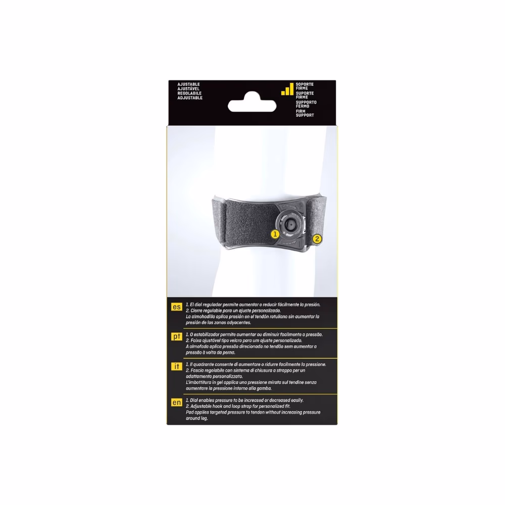 3M Futuro Knee Custom Pressure Strap (09190) - Adjustable Size - 1 Knee Support 5