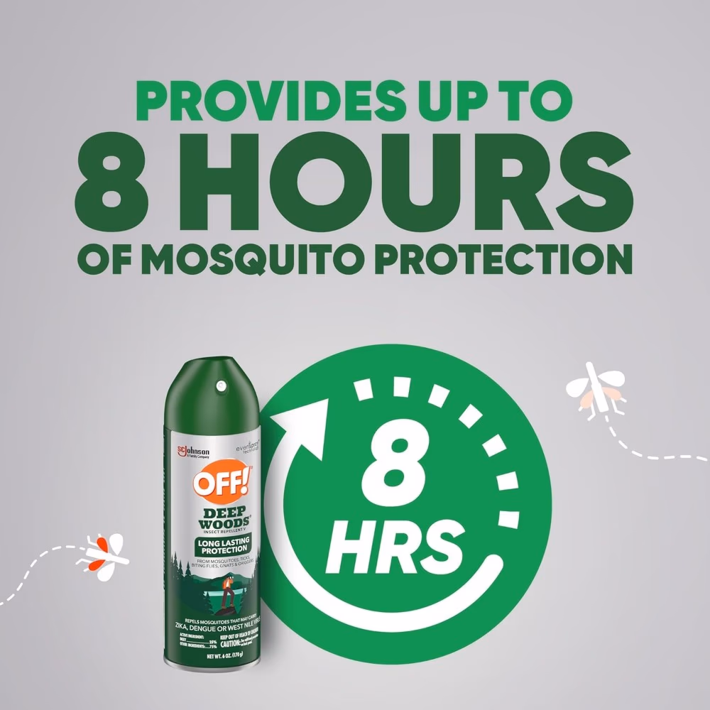 OFF Deep Woods Insect Repellent Spray 170g 3